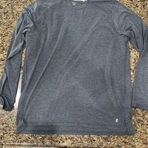 Long Sleeve Charcoal Shirt for Men